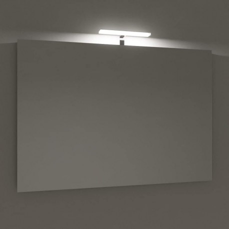 SPECCHIO DA BAGNO REVERSIBILE MODELLO VALENZIA CON LAMPADA LED DA 30 cm INCLUSA 100 X 70