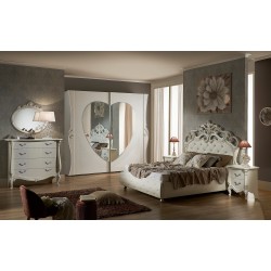 CAMERA MATRIMONIALE  ANGELICA CON LETTO CONTENITORE