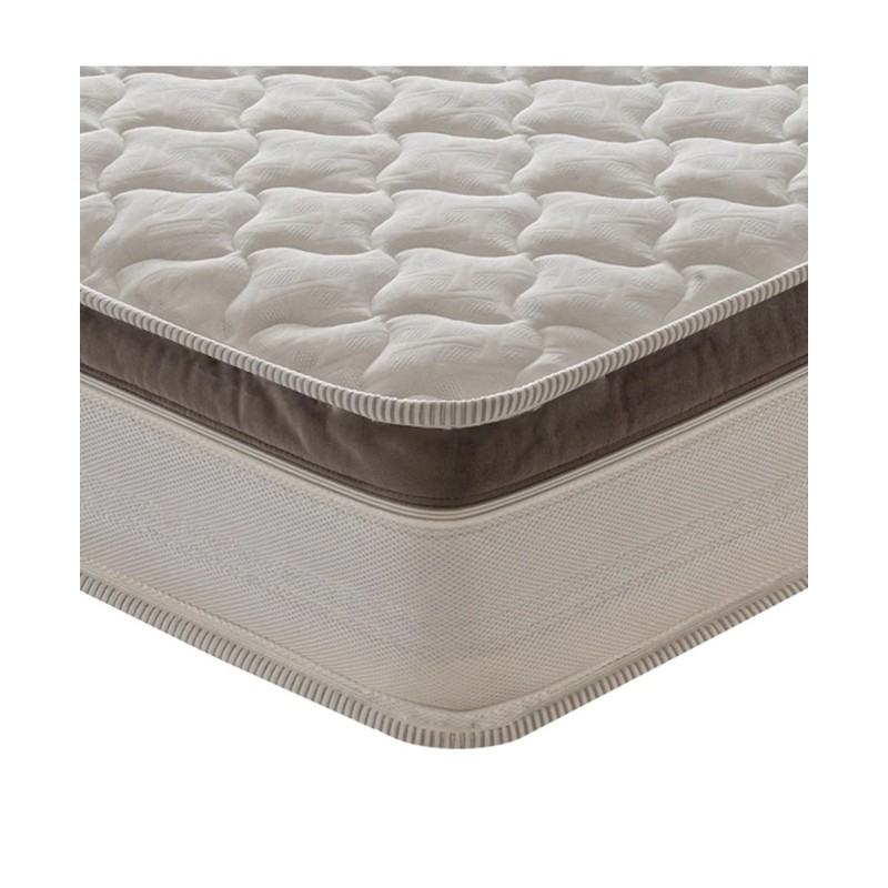 MATERASSO MATRIMONIALE 160 X 190 MODELLO MILANO CON 1600 MOLLE INSACCHETTATE  E MEMORY FOAM H. 27 CM. - Arredo Casa