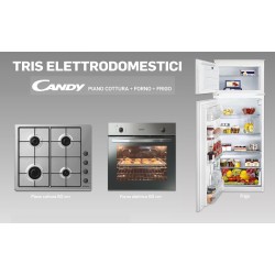 TRIS ELETTRODOMESTICI CANDY  INCASSO  FRIGO / FORNO / PIANO COTTURA