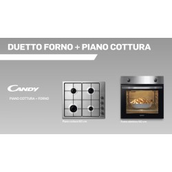 DUETTO ELETTRODOMESTICI CANDY  INCASSO COMPOSTO DA:  FORNO / PIANO COTTURA DA 60