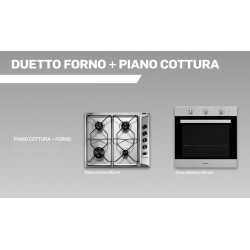 DUETTO ELETTRODOMESTICI INDESIT  INCASSO COMPOSTO DA:  FORNO / PIANO COTTURA DA 60