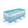 PISCINA SAN MARCO FUORI TERRA RETTANGOLARE TELAIO PORTANTE COMPLETA DI GRUPPO FILTRANTE DA 6 m3/h