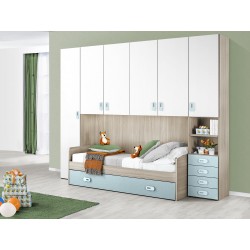 CAMERETTA A PONTE MODELLO OREO 12 FINITURE  DISPONIBILI  GIESSEGI