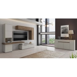 SALA COMPLETA  MODELLO ATENA FINITURA CACHEMIRE E MERCURE
