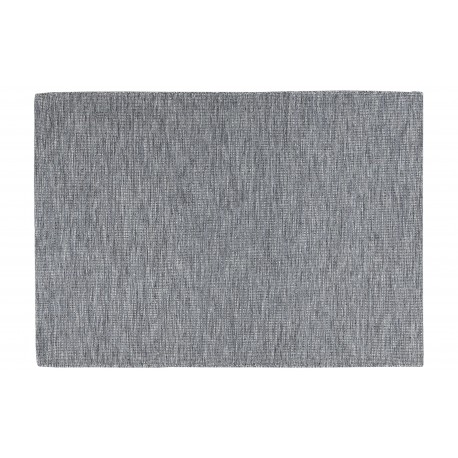 TAPPETO  MODERNO TINTA UNITA GRIGIO E BLU TRENTO