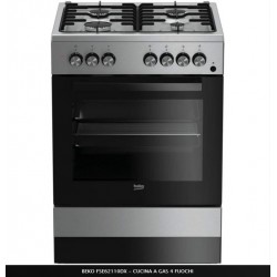 CUCINA BEKO LIBERA INSTALLAZIONE INOX FSE 62110DX