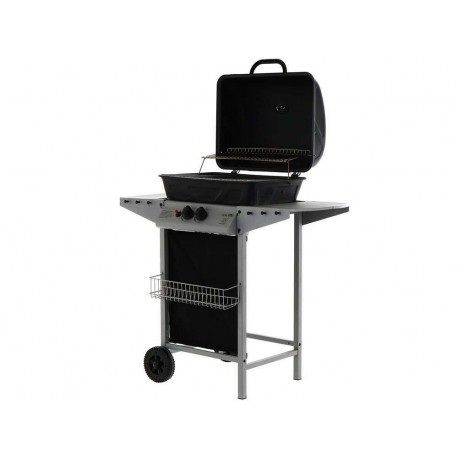 BARBECUE ROYAL GAS CON COPERCHIO-ALIMENTATO A GAS CON ACCENSIONE PIEZOELETTRICA GRIGLIE IN ACCIAIO