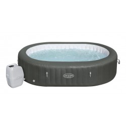 BESTWAY VASCA IDROMASSAGGIO GONFIABILE MODELLO MAURITIUS OVALE AIRJET 5 - 7 PERSONE CON APP