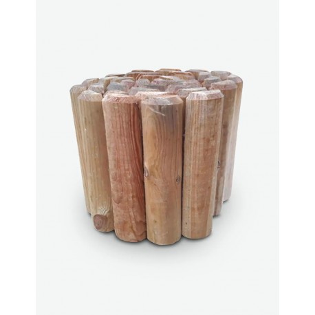 RECINTO PER AIUOLE A LISTELLI VERTICALI IN LEGNO MASSELLO IMPREGNATO E TRATTATO IN AUTOCLAVE USO  ESTERNO L.180 H. 20 P. 5 CM
