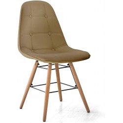 SEDIA PATTY ECOPELLE CAPPUCCINO