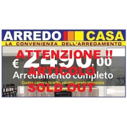 ARREDAMENTO COMPLETO 2490 EURO